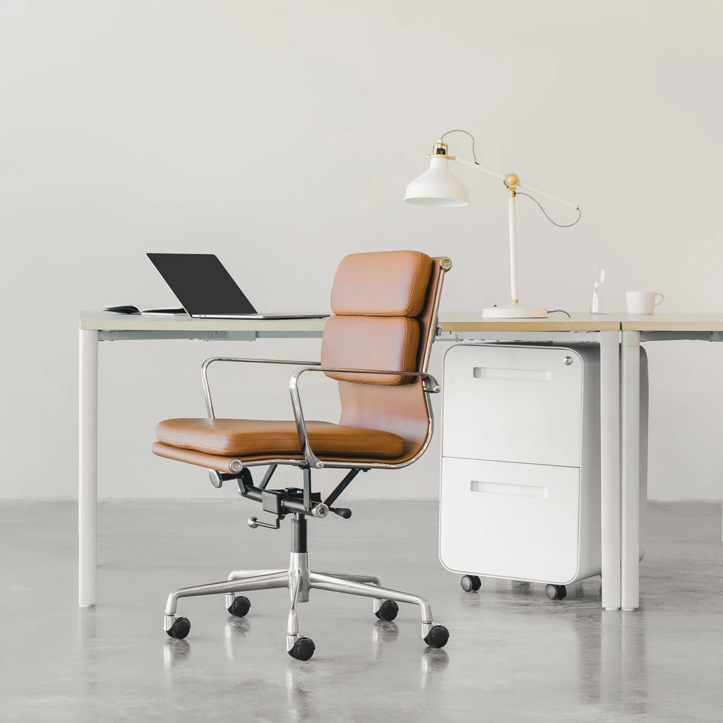 White 2-Drawer File Cabinet