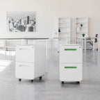 White 2-Drawer File Cabinet