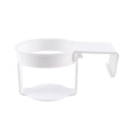 White Lawn Chair Cup Holder