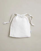 White Linen Pillowcases, Set of 2, Pre-Washed