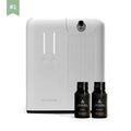 White Nebulizing Scent Diffuser for 2,000 Sq Ft Coverage with Bluetooth Control and Weekly Scheduling