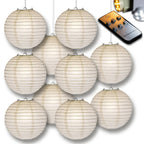 White Paper Lantern Party Pack of 10