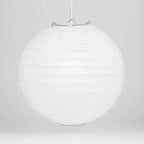 White Round Paper Lantern