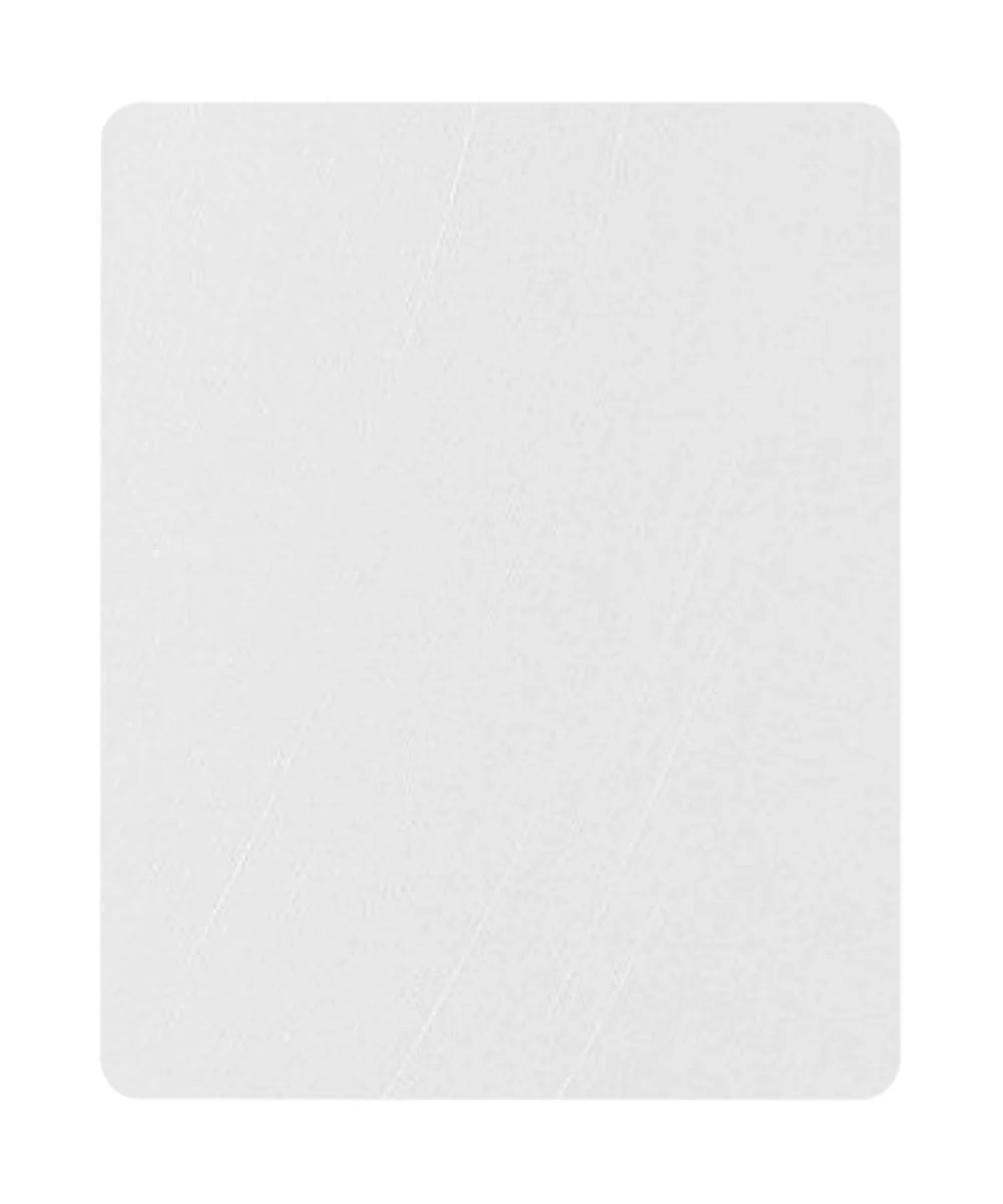 White Shantung Tall Drum Lampshade