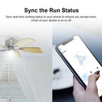 Wi-Fi Ceiling Fan and Light Controller for Existing Systems with App Scheduling and Three Fan Speeds