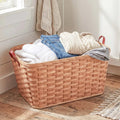 Wicker Laundry Basket, Plain
