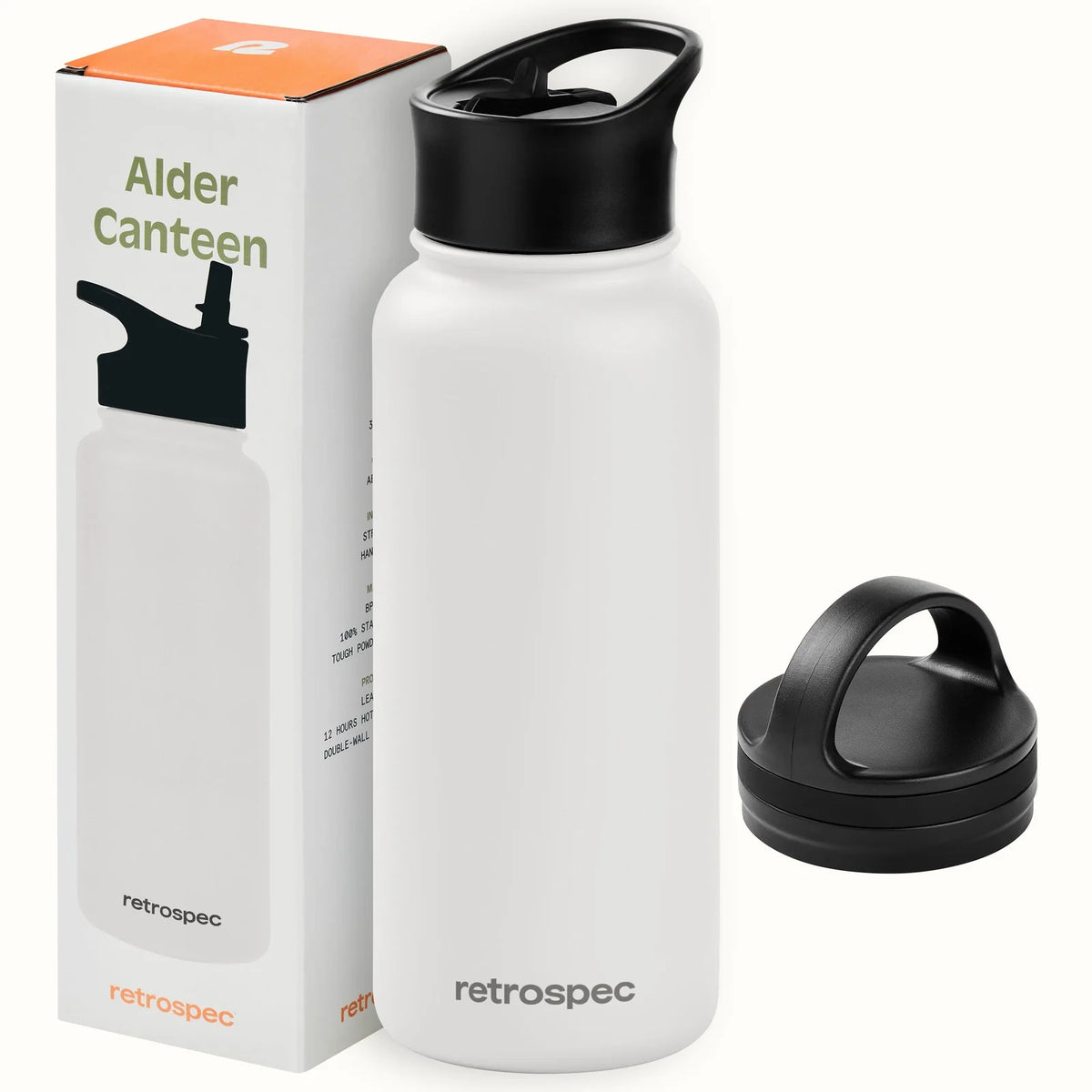 Wide Mouth Insulated Stainless Steel Water Bottle, Matte Abalone-32oz