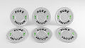 Wide Mouth Mason Jar Vacuum Lids, Reusable Stainless Steel 6-Pack, Wide Mouth - Plain Lid