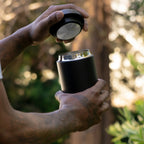 Wide Mouth Travel Coffee Mug with a Ceramic Interior for Comfortable Sipping at Your Desk or Studio