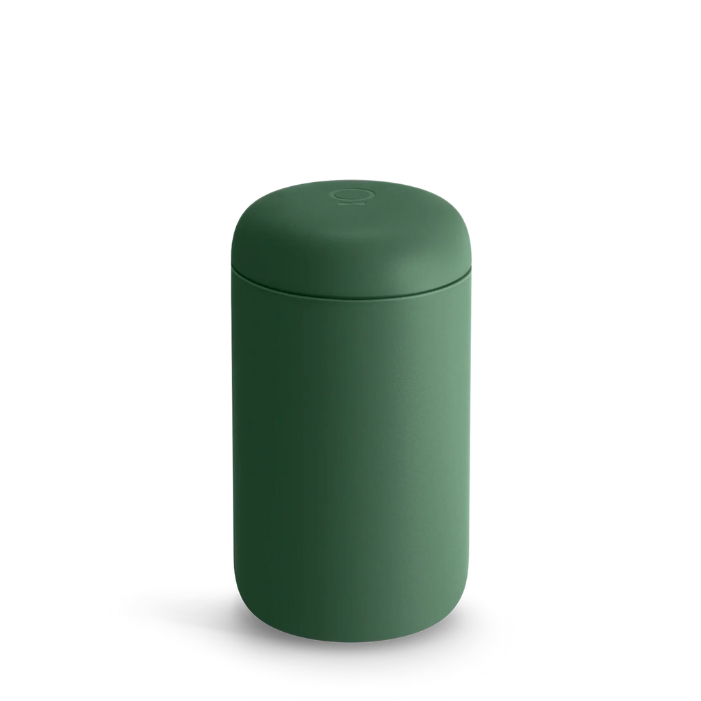 Wide Mouth Travel Coffee Mug with a Ceramic Interior for Comfortable Sipping at Your Desk or Studio