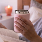 Wide Mouth Travel Coffee Mug with a Ceramic Interior for Comfortable Sipping at Your Desk or Studio