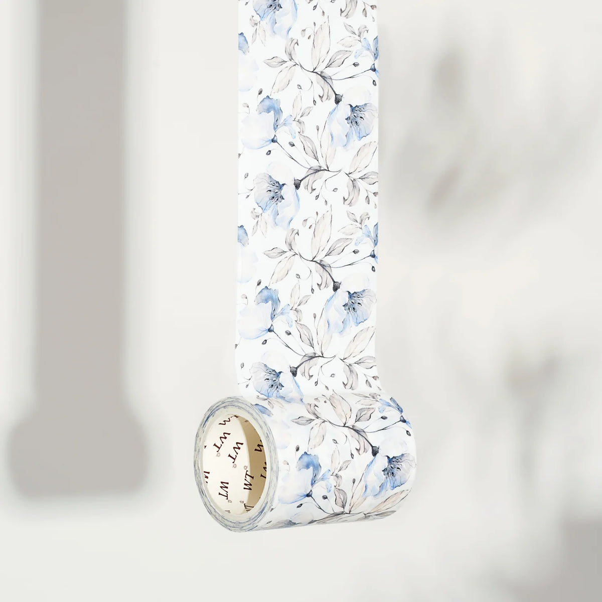 Wide Washi Tape in Azalea Bloom Floral Design, 60 mm x 5 m