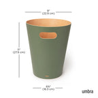 Wood Trash Can