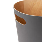 Wood Trash Can