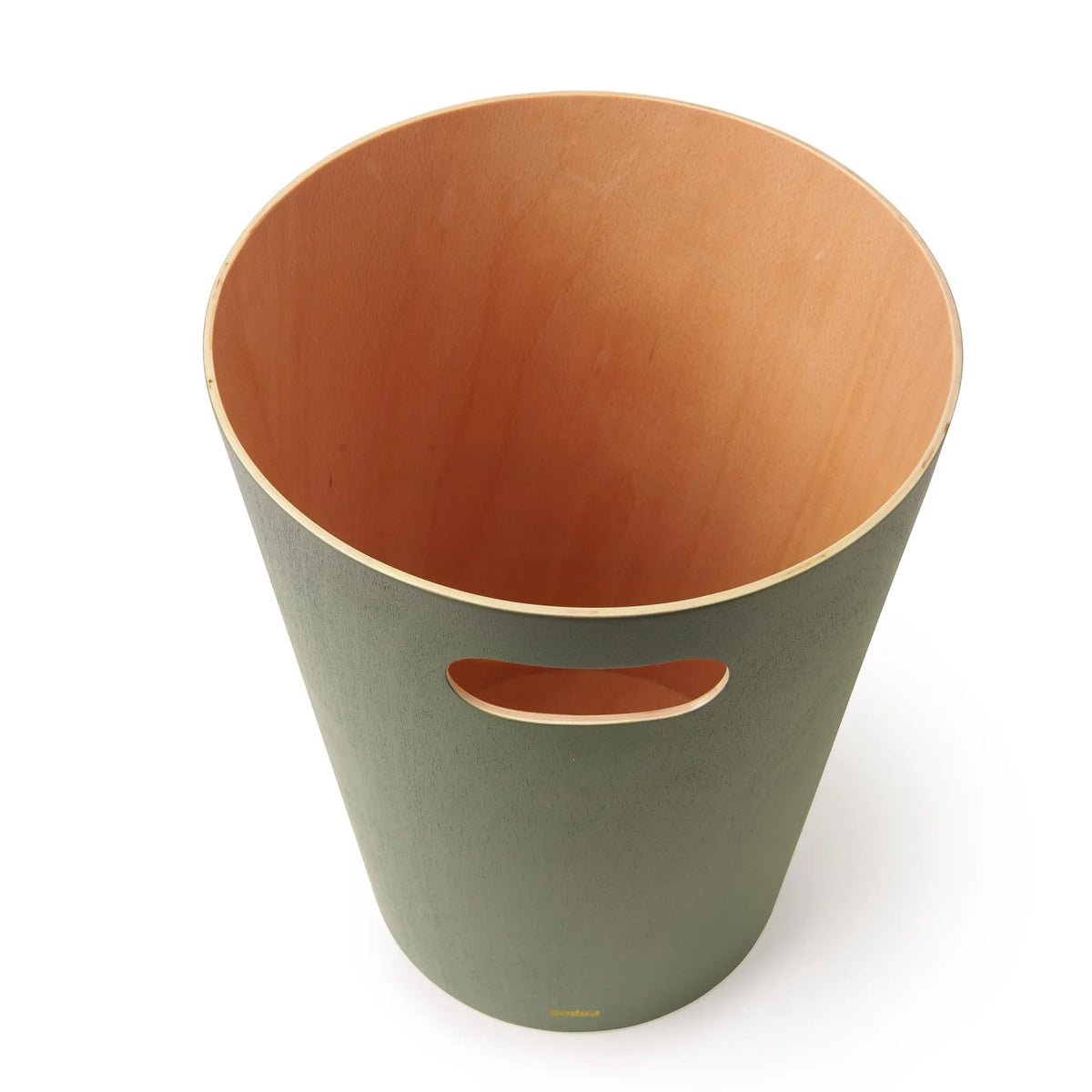 Wood Trash Can