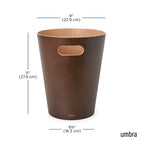 Wood Trash Can