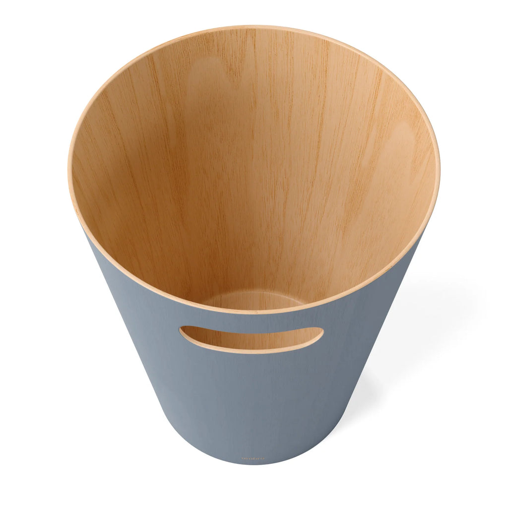 Wood Trash Can