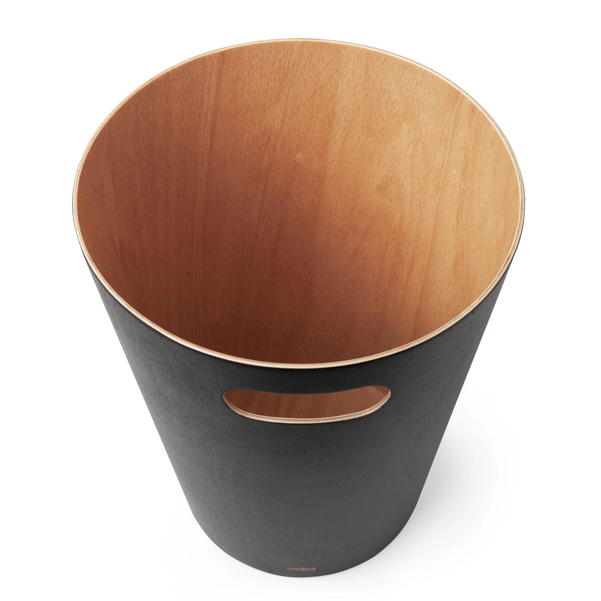 Wood Trash Can