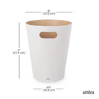 Wood Trash Can