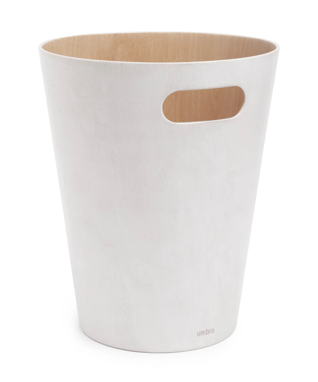 Wood Trash Can