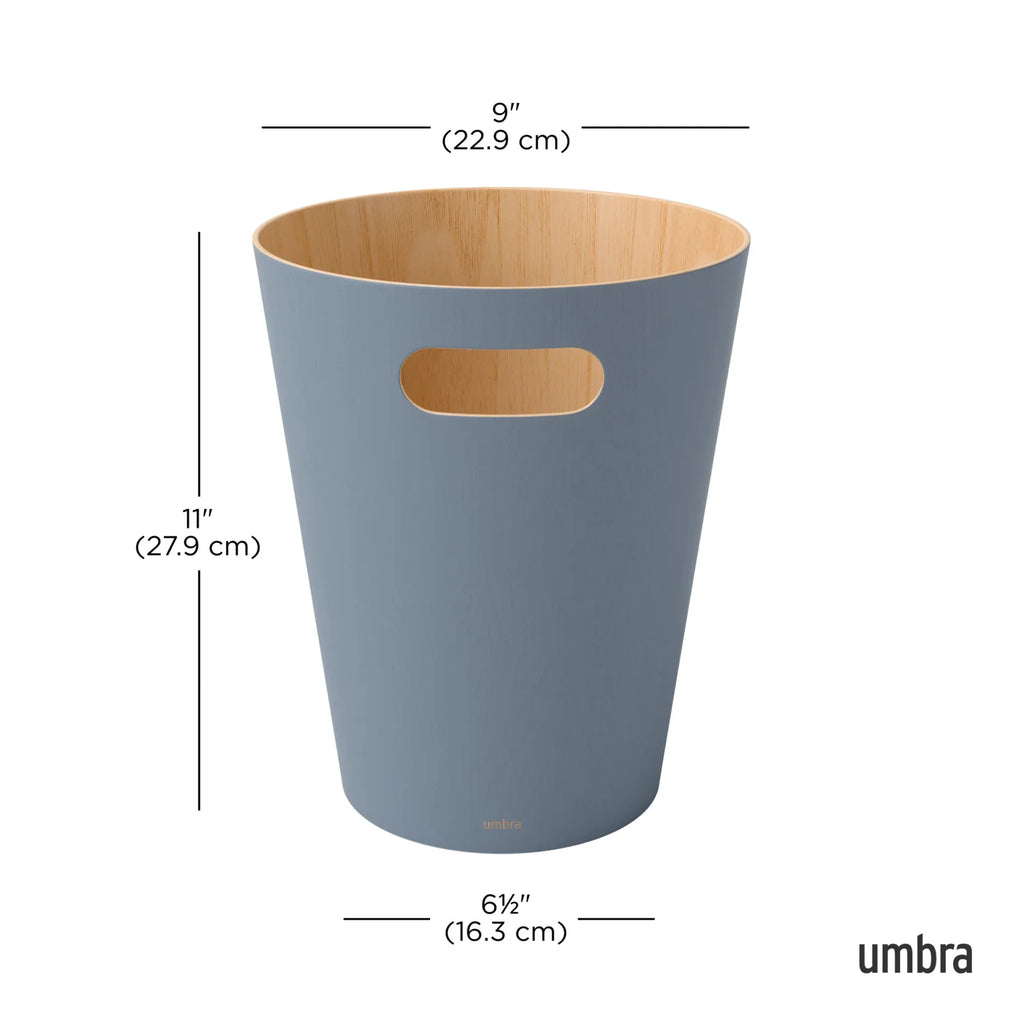 Wood Trash Can