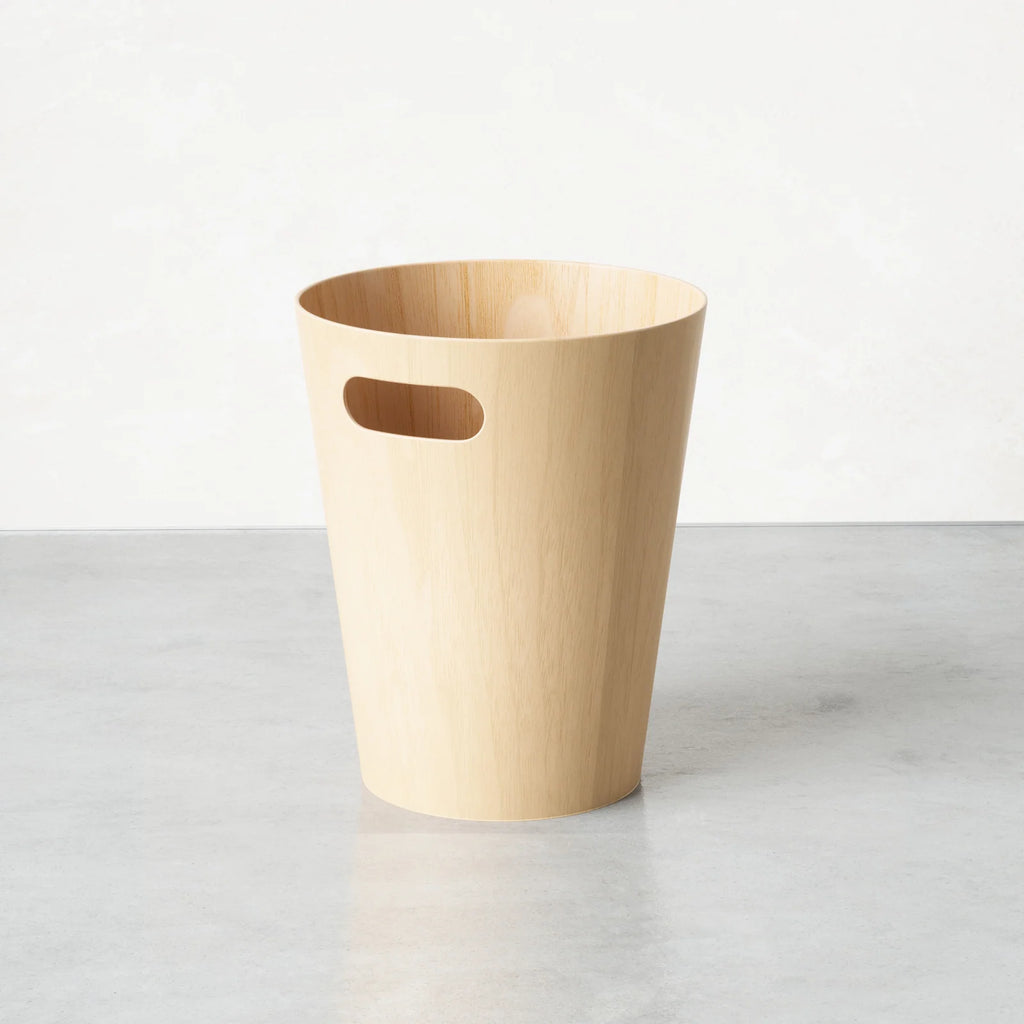 Wood Trash Can