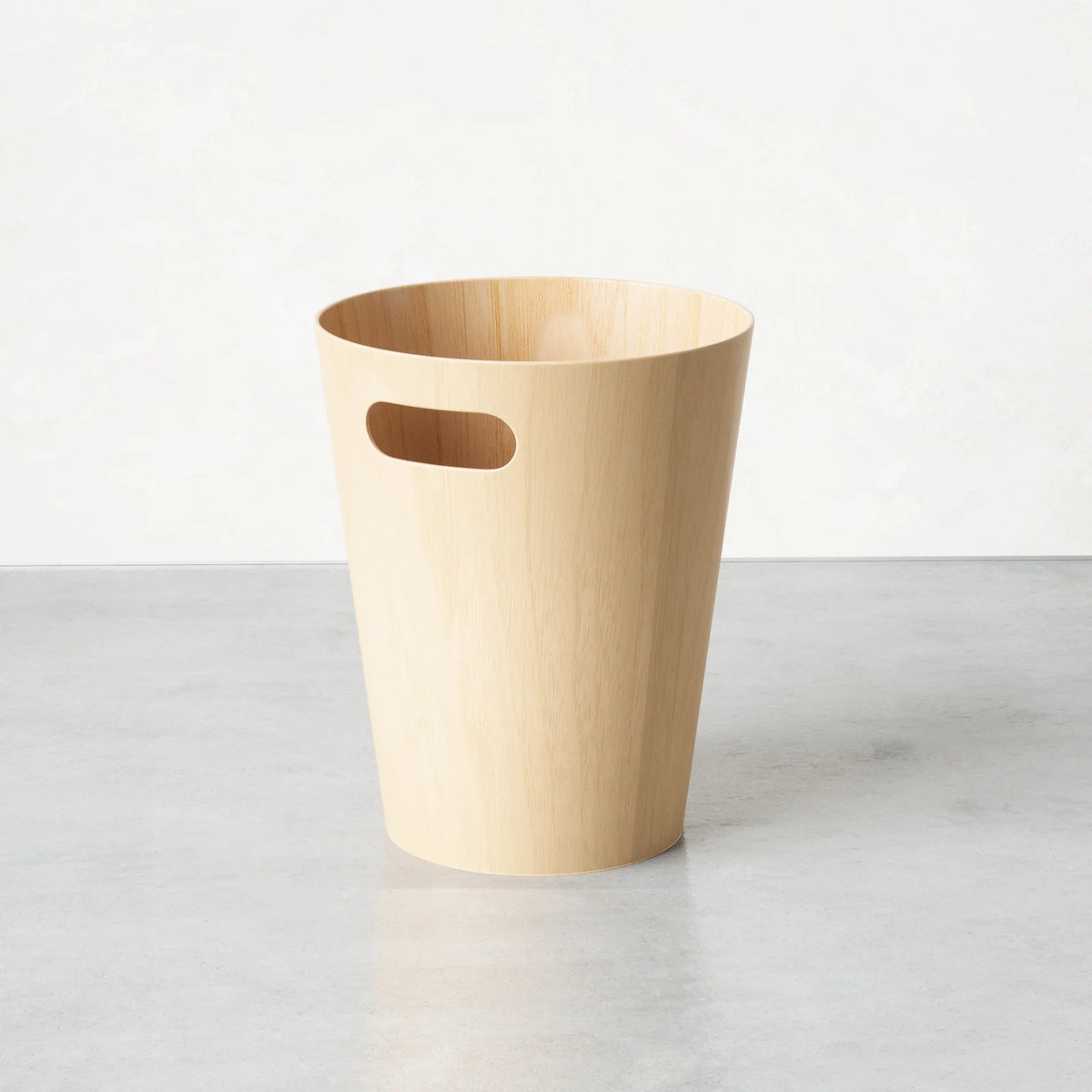 Wood Trash Can