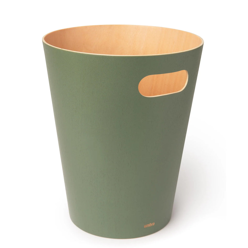 Wood Trash Can