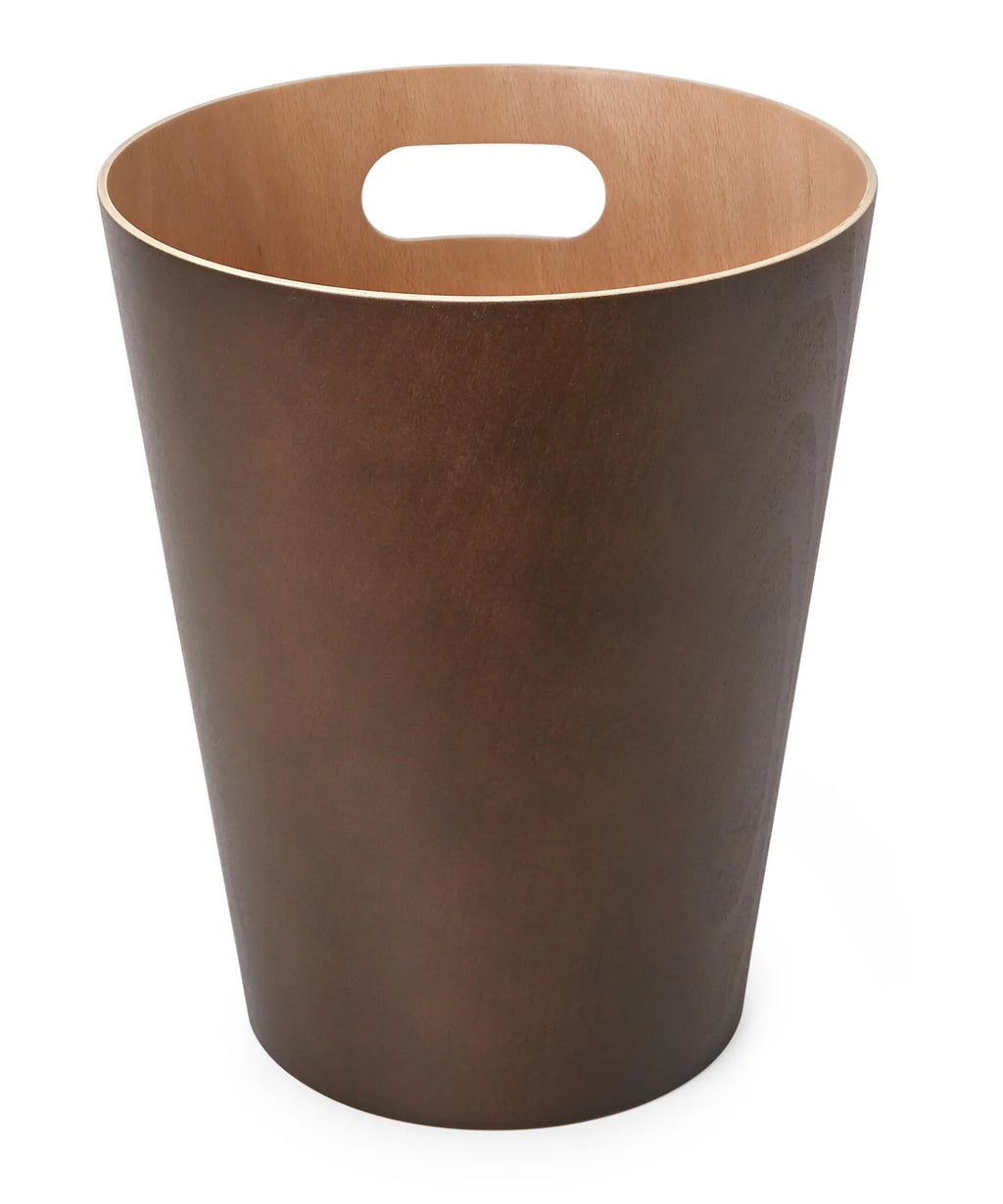 Wood Trash Can