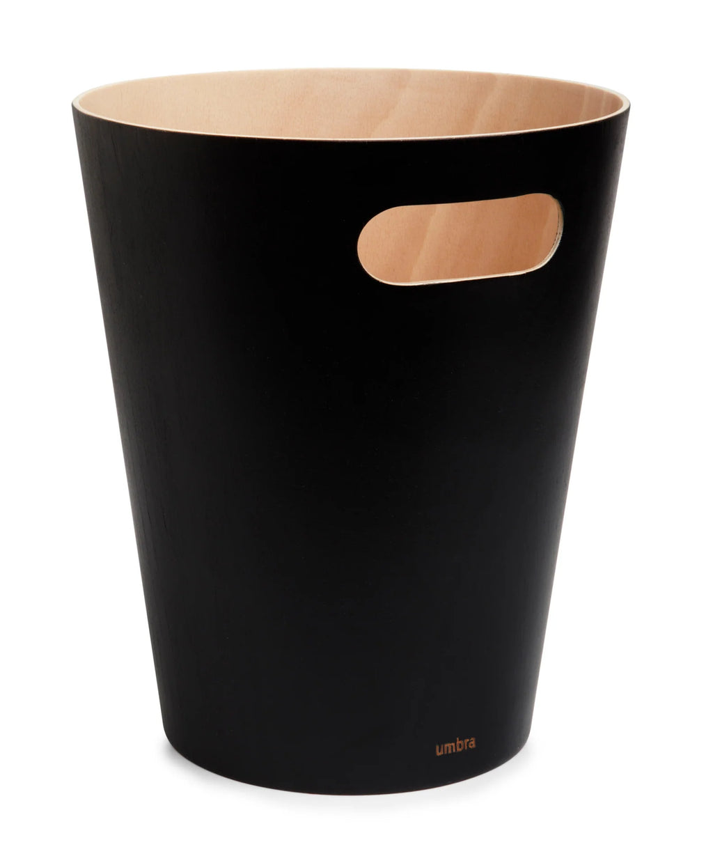 Wood Trash Can