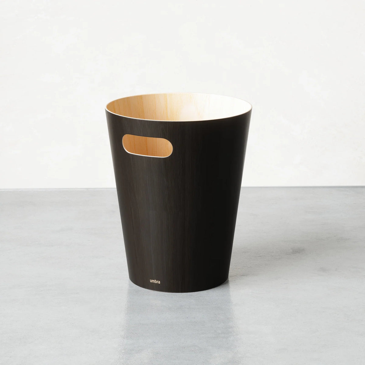 Wood Trash Can