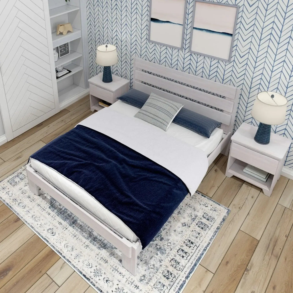 Wooden Bed Frame Queen Size