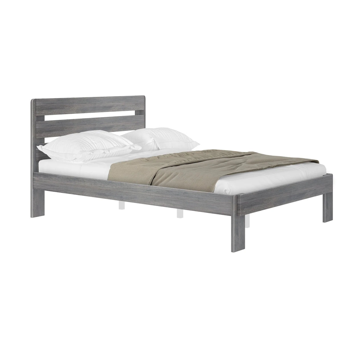 Wooden Bed Frame Queen Size