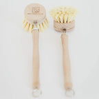 Wooden Dish Brush and Replacement Head