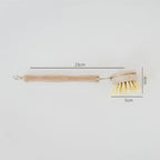 Wooden Dish Brush and Replacement Head