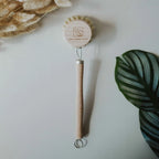 Wooden Dish Brush and Replacement Head