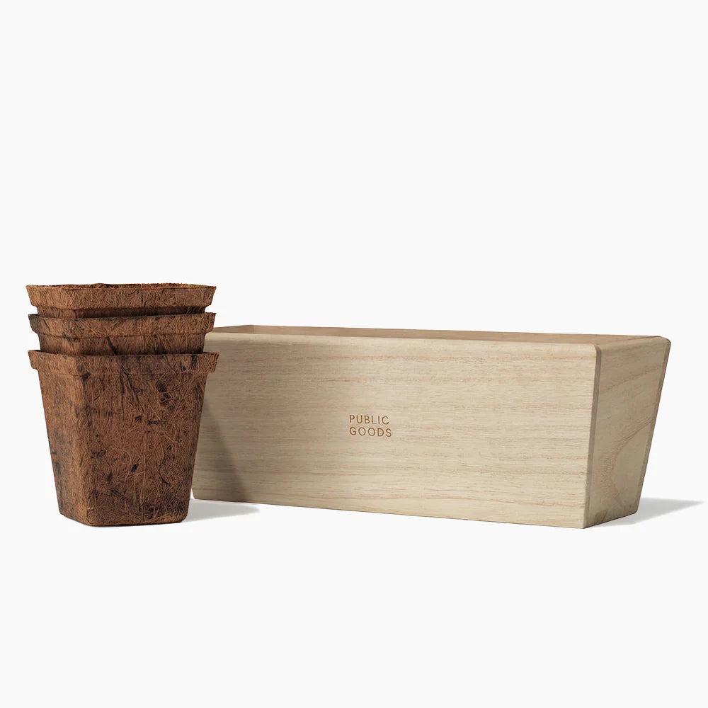 Wooden Herb Planter Kit, 1 ct