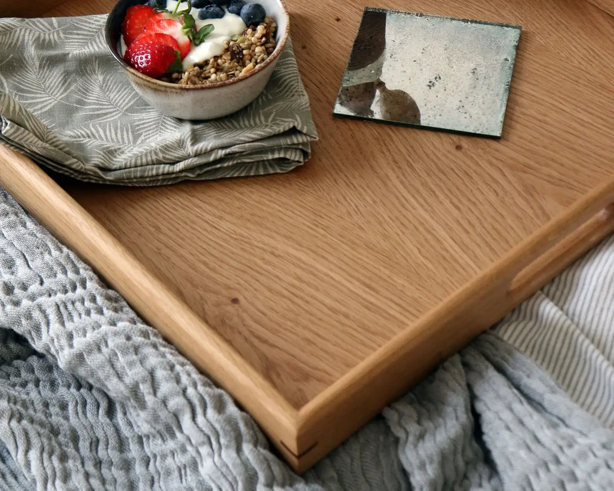 Wooden Ottoman Tray