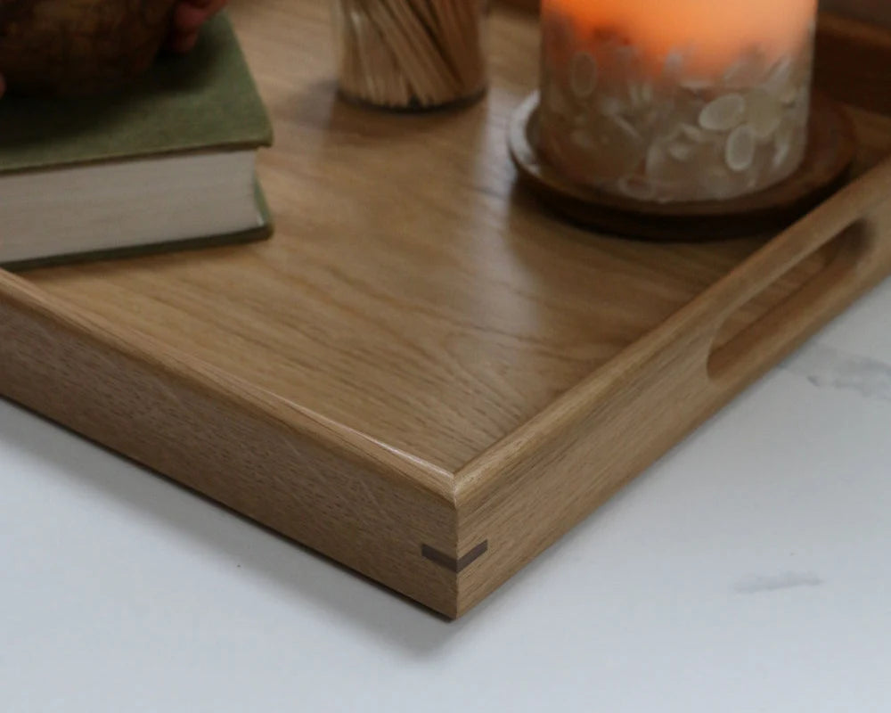 Wooden Ottoman Tray