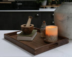 Wooden Ottoman Tray