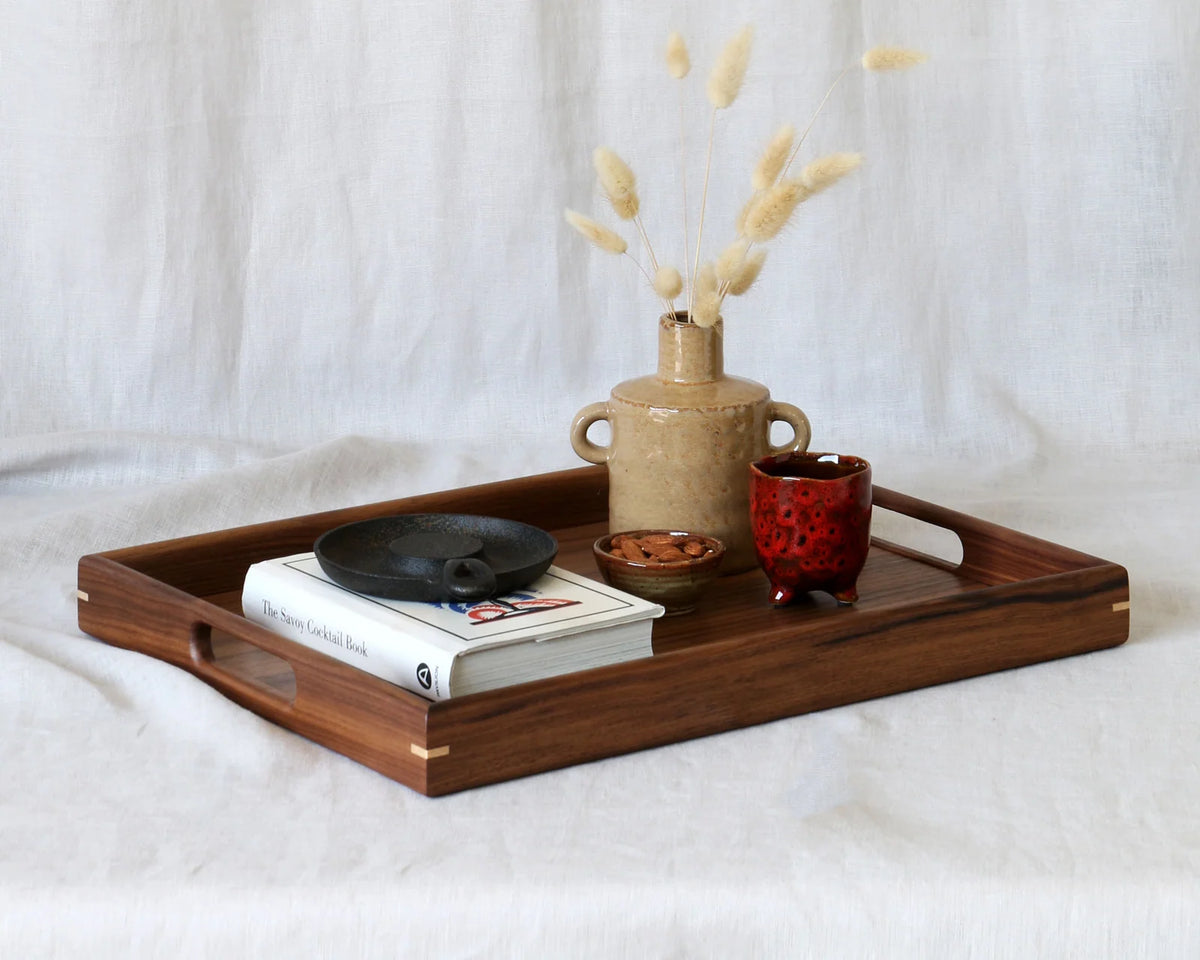 Wooden Ottoman Tray