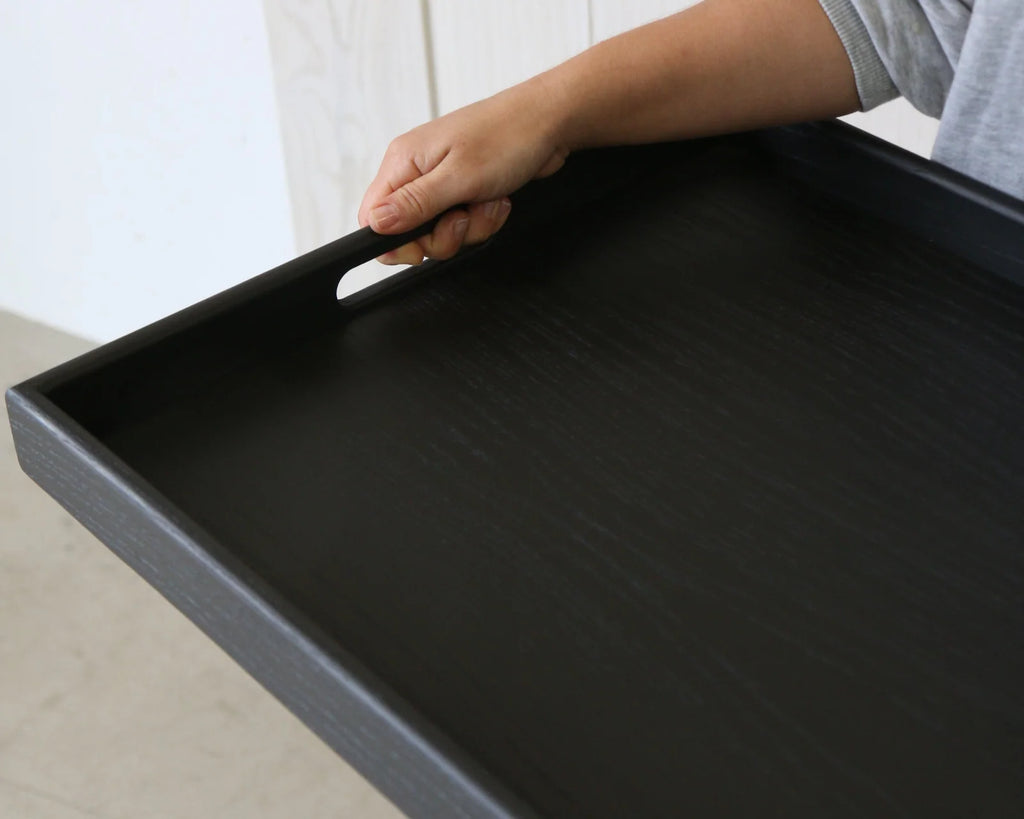 Wooden Ottoman Tray