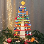 Wooden Rectangular Building Boards in Primary Colors, an 11-Piece