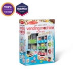 Wooden Vending Machine Pretend Play Set with Play Snacks, Coins, Bank Card and Sorting Activities