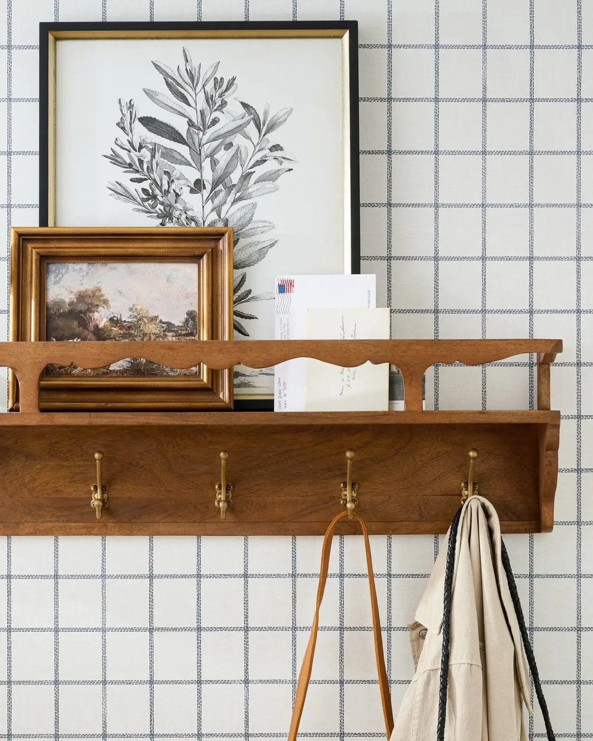 Wooden Wall Shelf