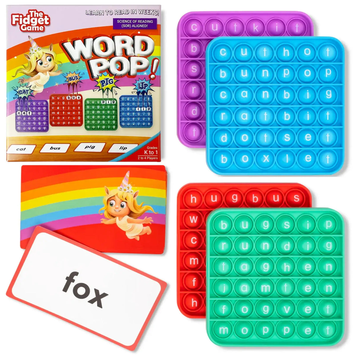Word Pop Reading Game