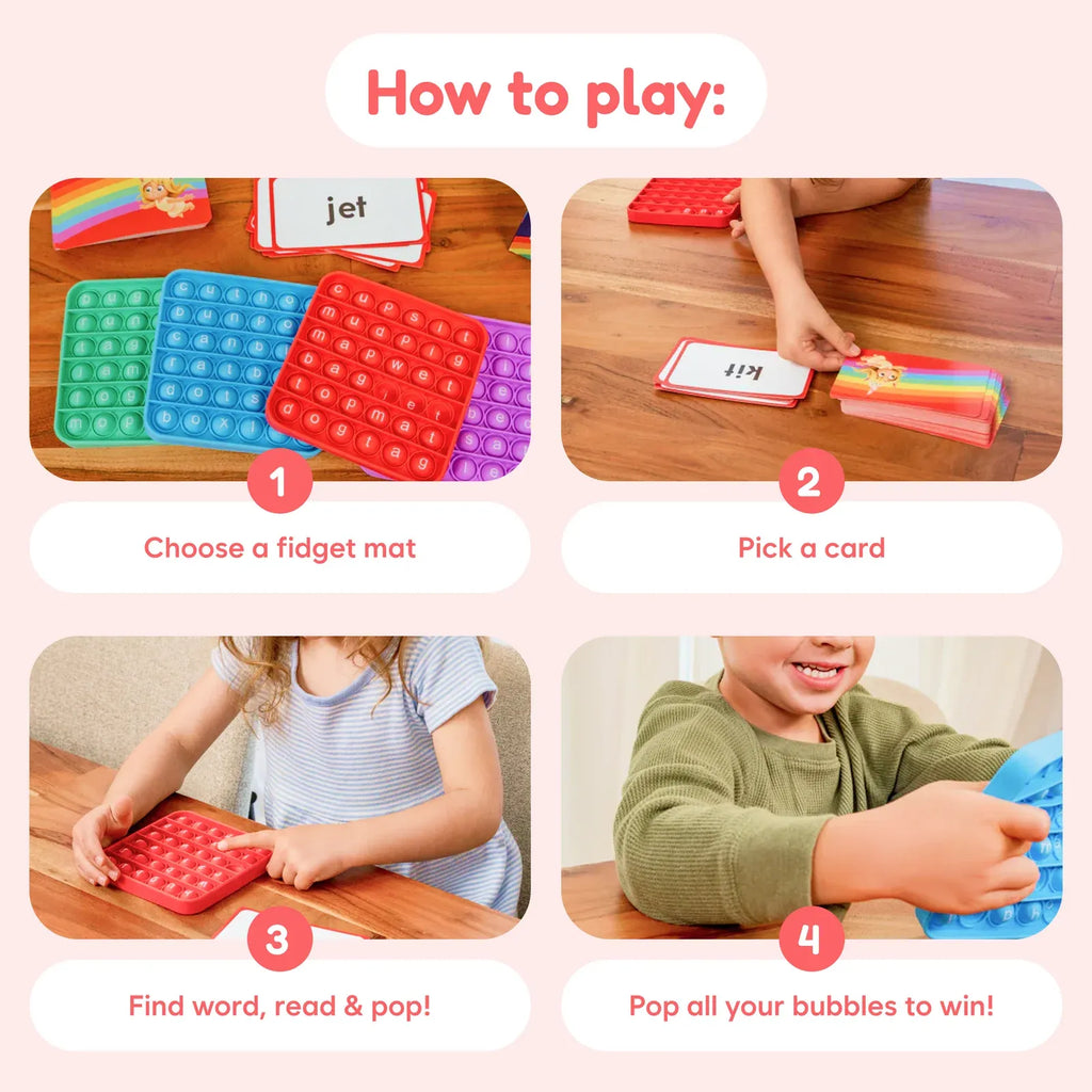 Word Pop Reading Game