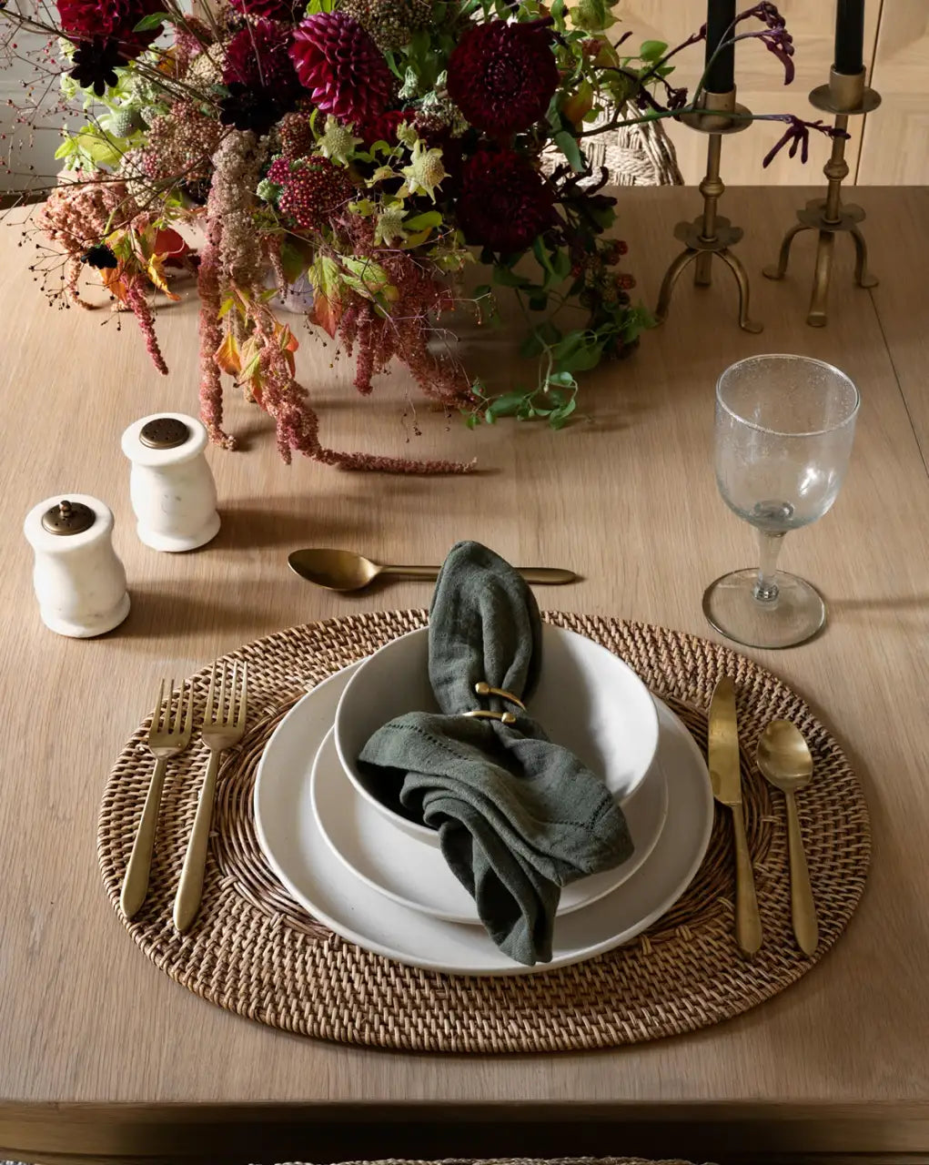 Woven Wicker Placemat