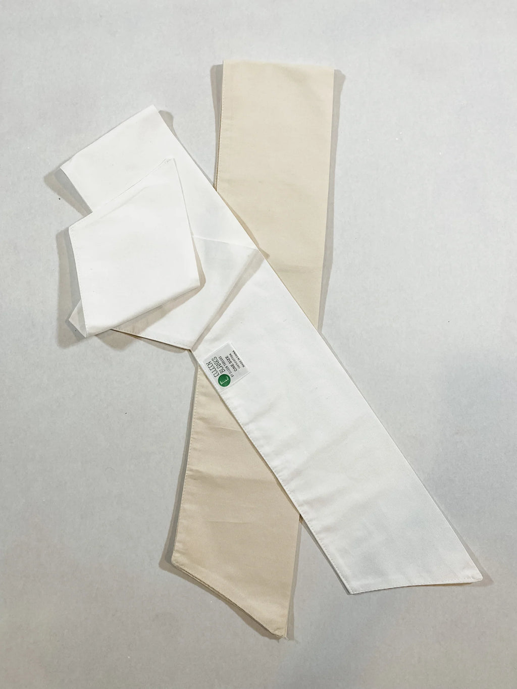 Wreath Sash in Soft, Sturdy 100% Cotton for Embroidery and Personalized Decor, Measuring 50 x 5 Inches
