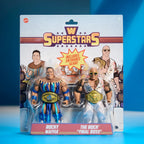 Wrestling Action Figure 2-Pack Featuring Rocky Maivia and The Rock in Retro Then and Now Designs